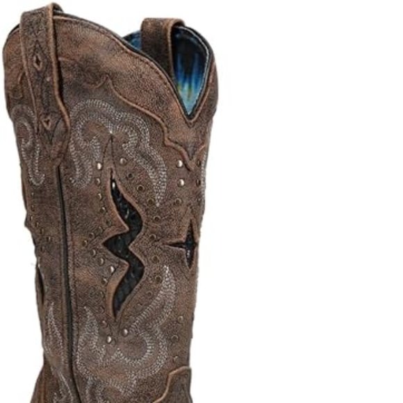 Laredo Lucretia Studded Snip Toe Western Boots - Picture 5 of 12